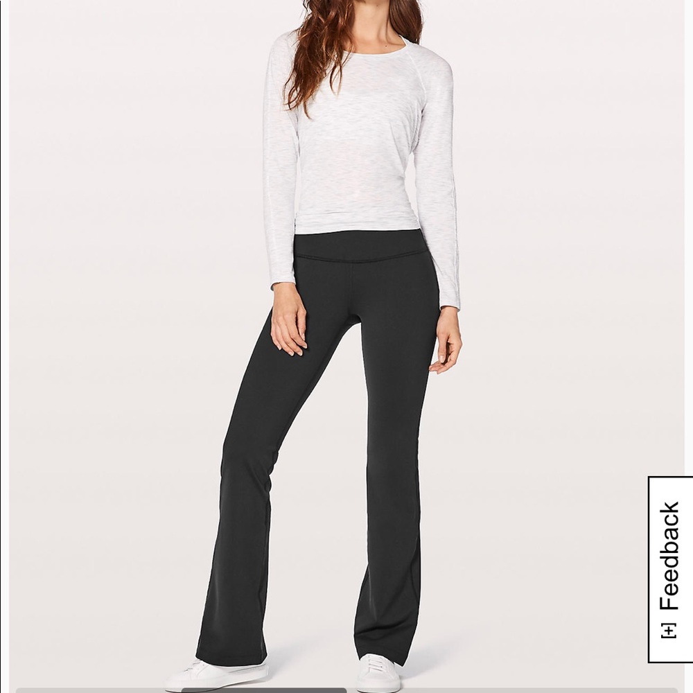 Mid-Rise Lululemon Yoga Pants - size 2